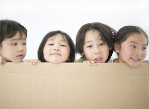 stock photo of group of kids
