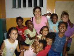 photo from a dental mission with Dr. Witting